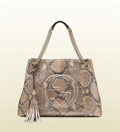 2019 gucci brown python clutch|gucci handbags for women.